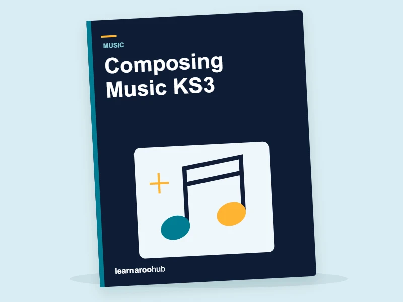 Composing Music KS3 — activity book cover
