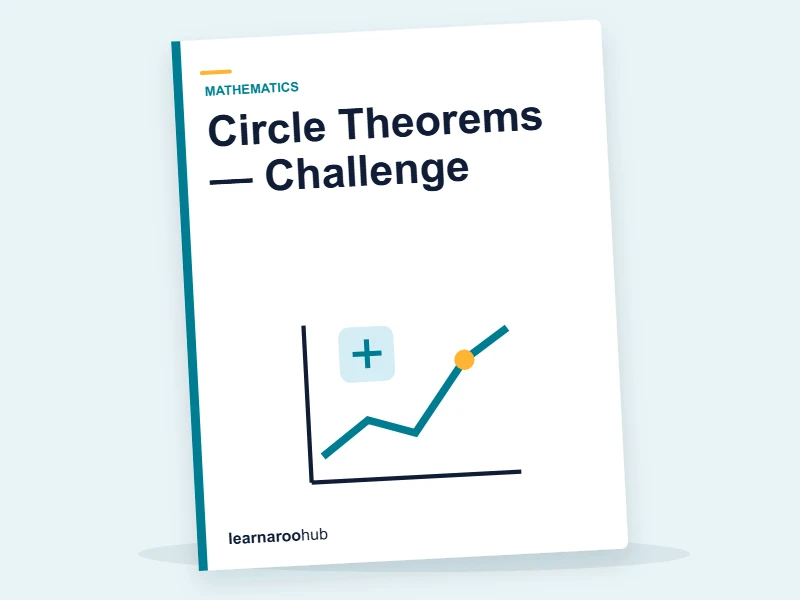 Circle Theorems — Challenge — quiz cover