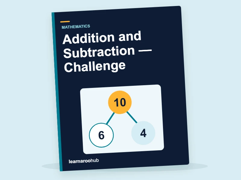 KS1 Mathematics: Addition and Subtraction — Challenge — activity book cover