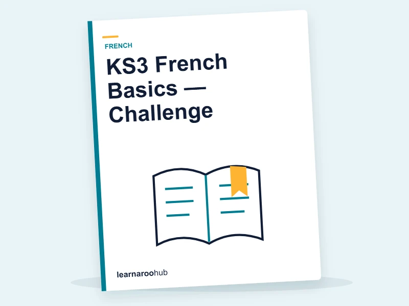 KS3 French Basics — Challenge — quiz cover