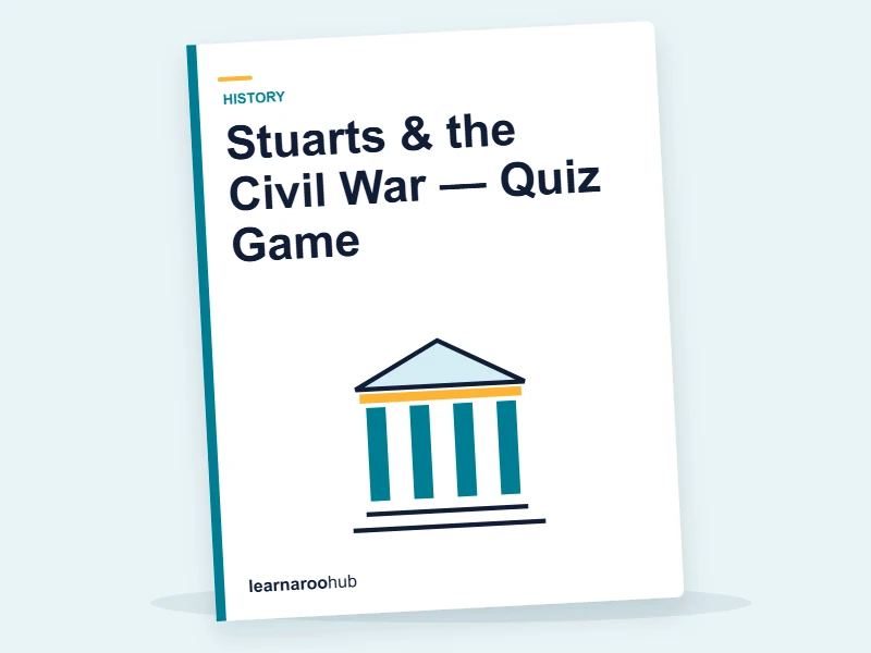 Stuarts & the Civil War — Quiz Game — quiz cover
