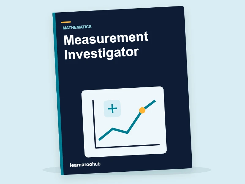 Measurement Investigator — activity book cover