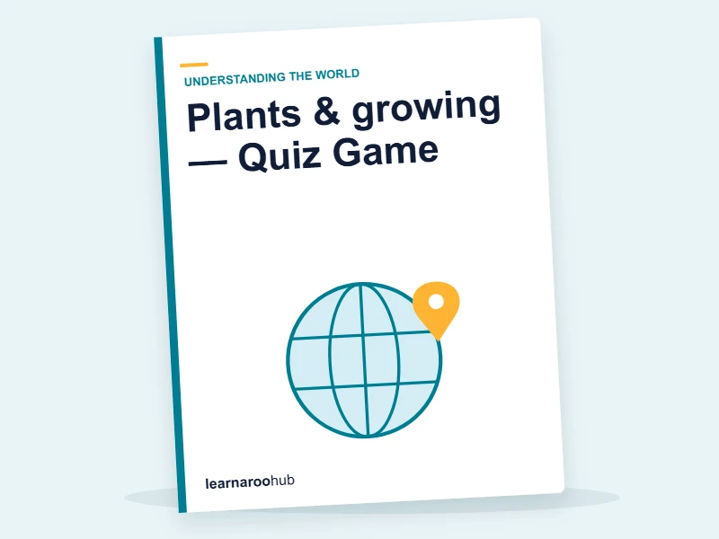 Plants & growing — Quiz Game — quiz cover