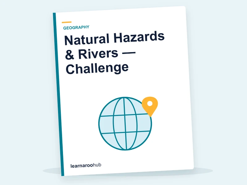 Natural Hazards & Rivers — Challenge — quiz cover