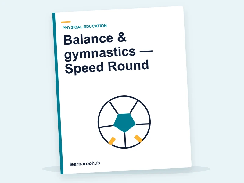 Balance & gymnastics — Speed Round — quiz cover