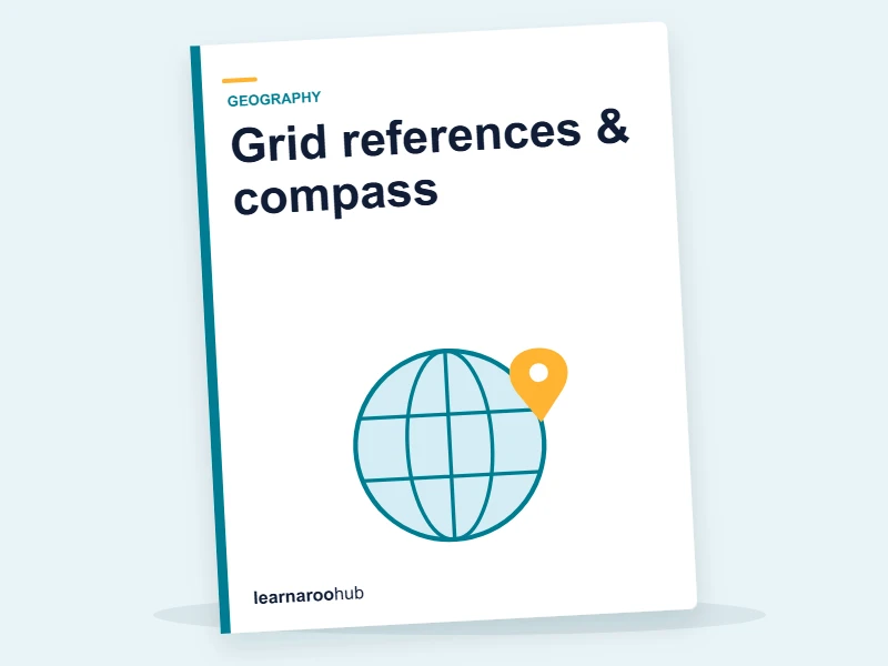 KS2 Geography — Module 2: Grid references & compass — e-learning module cover
