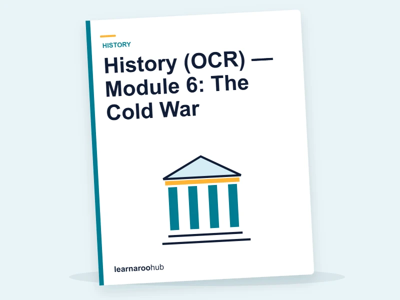 History (OCR) — Module 6: The Cold War — e-learning module cover
