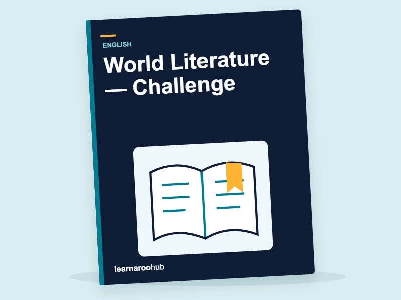 KS3 English: World Literature — Challenge — activity book cover