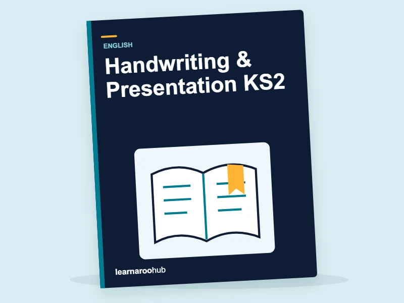 Handwriting & Presentation KS2 — activity book cover