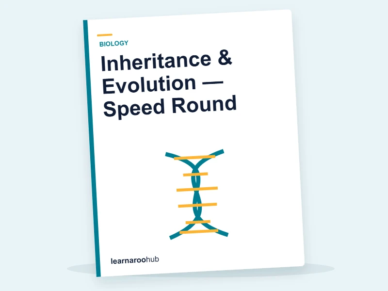 Inheritance & Evolution — Speed Round — quiz cover