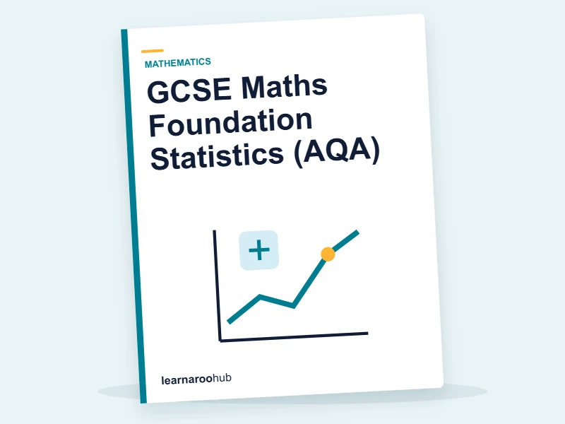 GCSE Maths Foundation Statistics (AQA) — printable / pdf cover