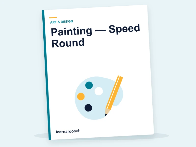 Painting — Speed Round — quiz cover