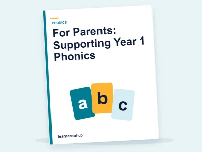 For Parents: Supporting Year 1 Phonics — e-learning module cover