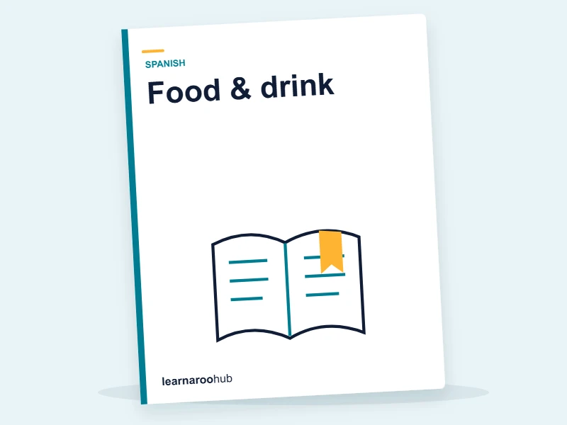 KS3 Spanish — Module 6: Food & drink — e-learning module cover