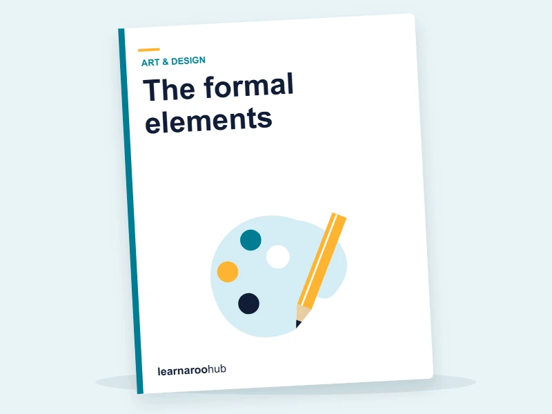GCSE Art & Design — Module 1: The formal elements — e-learning module cover