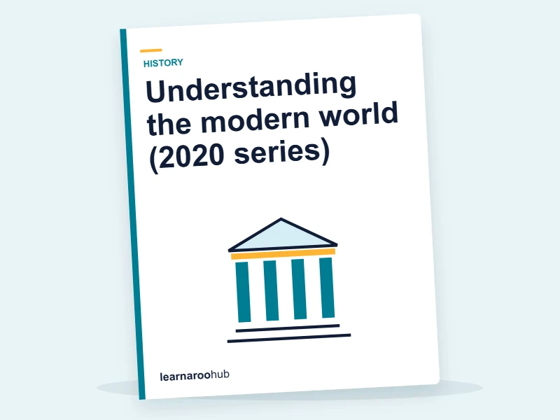 GCSE History (AQA 8145) — Paper 1: Understanding the modern world (2020 series) — mock practice paper cover