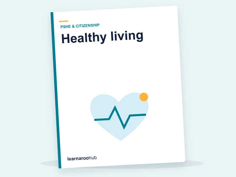 KS2 PSHE — Module 2: Healthy living — e-learning module cover