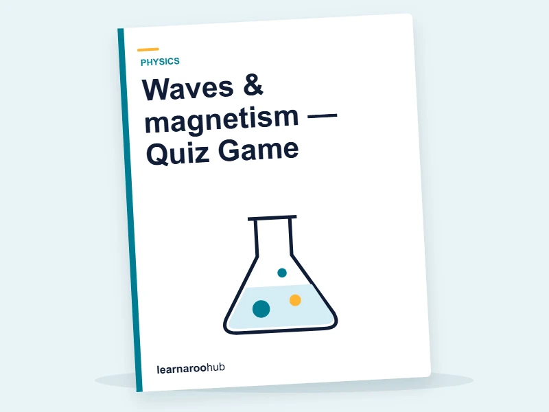 Waves & magnetism — Quiz Game — quiz cover