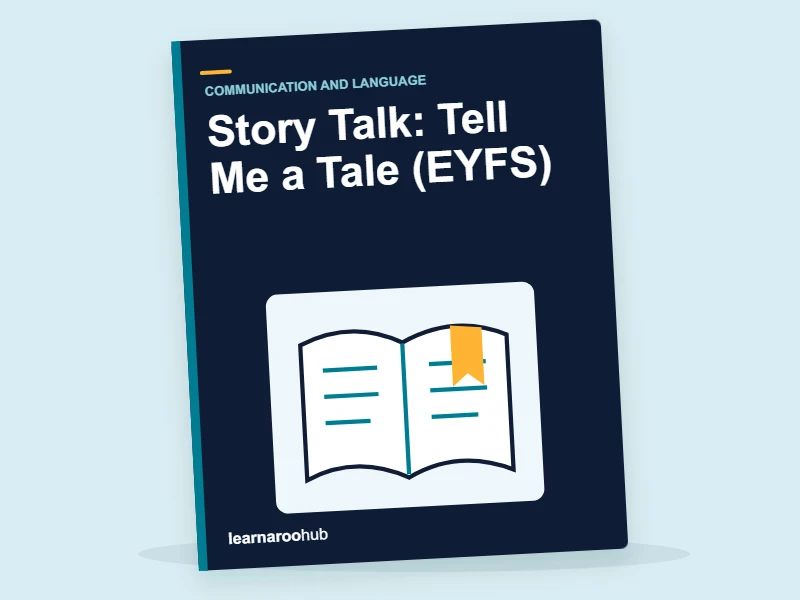 Story Talk: Tell Me a Tale (EYFS) — activity book cover