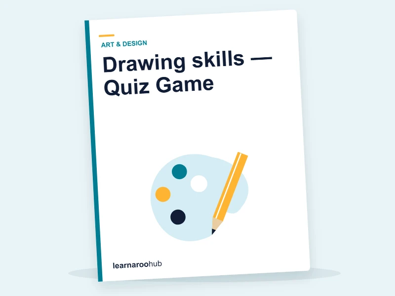 Drawing skills — Quiz Game — quiz cover