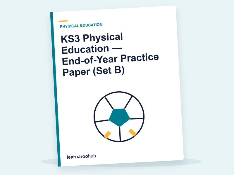 KS3 Physical Education — End-of-Year Practice Paper (Set B) — mock practice paper cover
