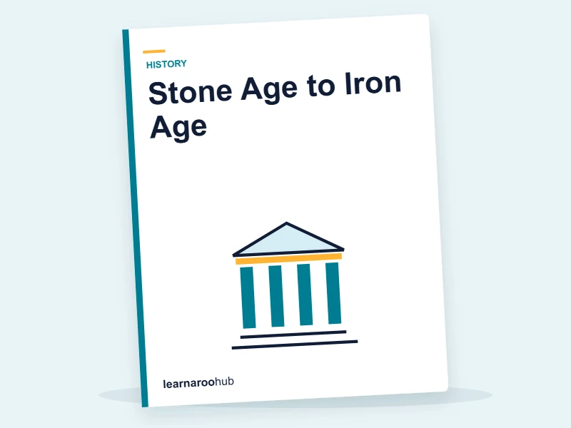 KS2 History — Module 1: Stone Age to Iron Age — e-learning module cover