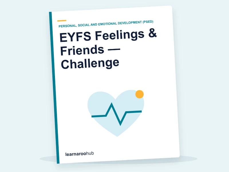 EYFS Feelings & Friends — Challenge — quiz cover
