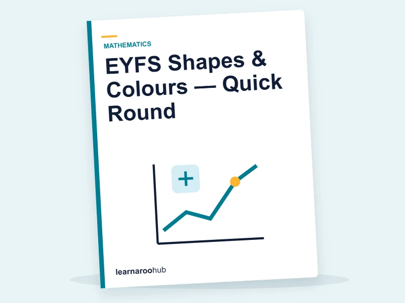 EYFS Shapes & Colours — Quick Round — quiz cover