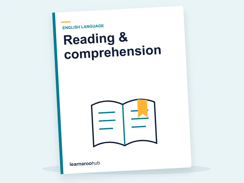 KS3 English — Module 1: Reading & comprehension — e-learning module cover