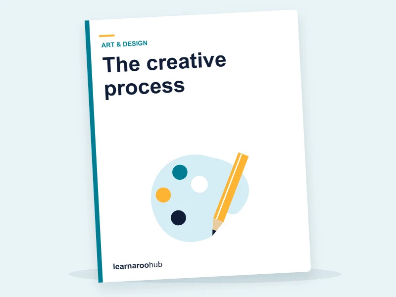 GCSE Art & Design — Module 5: The creative process — e-learning module cover