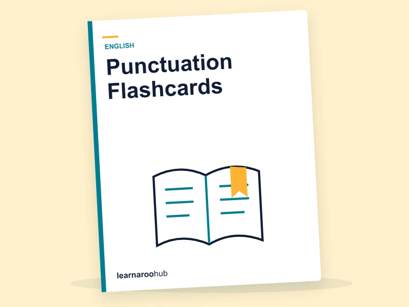 Punctuation Flashcards — flashcard deck cover