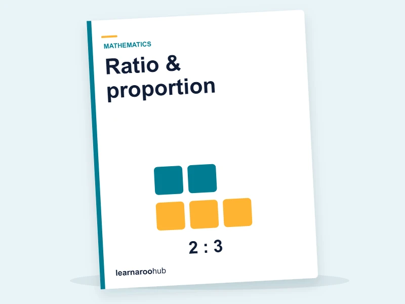 KS3 Maths — Module 3: Ratio & proportion — e-learning module cover