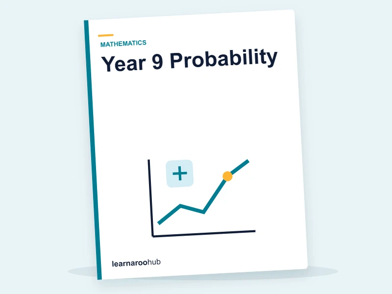 Year 9 Probability — printable / pdf cover