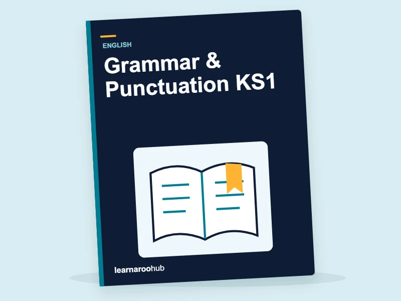 Grammar & Punctuation KS1 — activity book cover