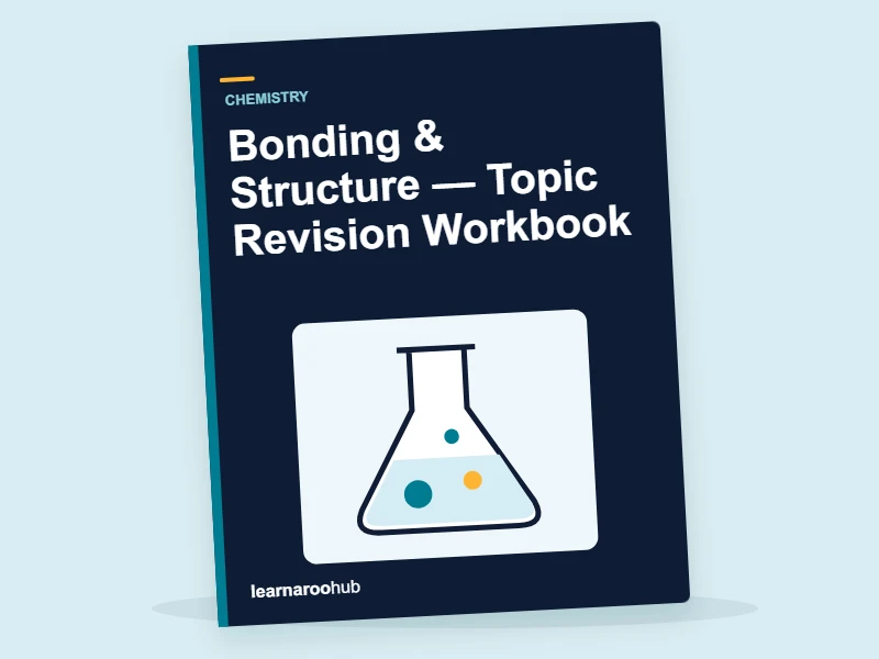 GCSE Chemistry: Bonding & Structure — Topic Revision Workbook — activity book cover