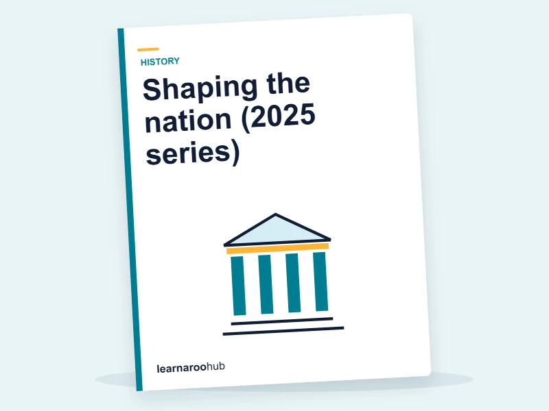 GCSE History (AQA 8145) — Paper 2: Shaping the nation (2025 series) — mock practice paper cover