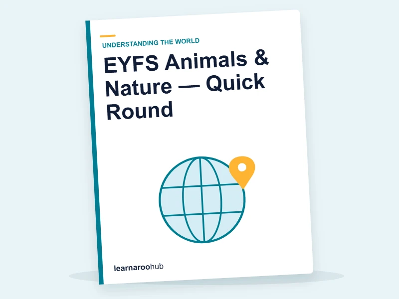 EYFS Animals & Nature — Quick Round — quiz cover