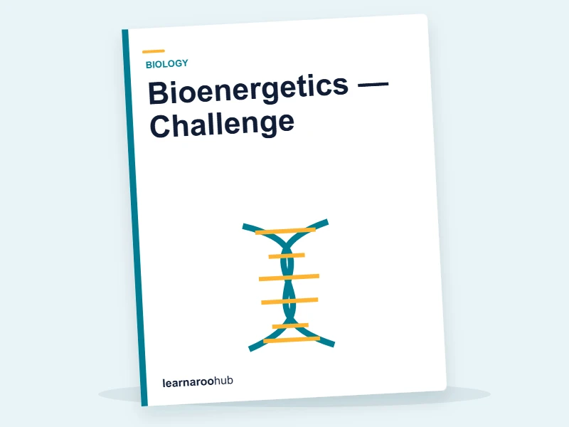 Bioenergetics — Challenge — quiz cover