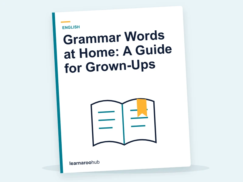 Grammar Words at Home: A Guide for Grown-Ups — e-learning module cover
