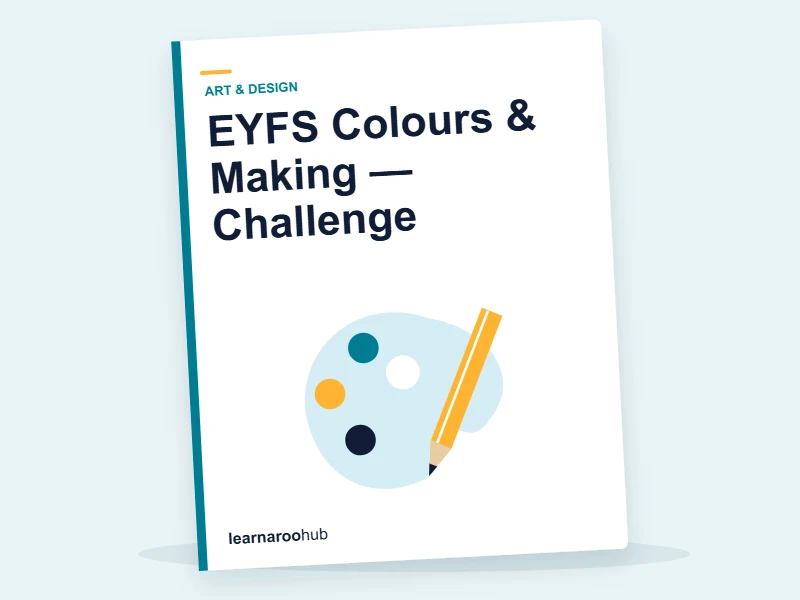 EYFS Colours & Making — Challenge — quiz cover