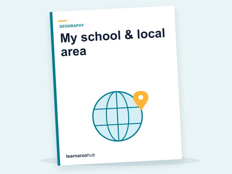 KS1 Geography — Module 1: My school & local area — e-learning module cover
