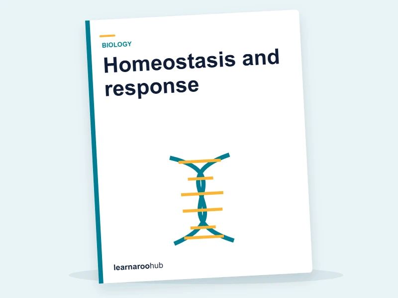 GCSE Biology — Module 5: Homeostasis and response — e-learning module cover