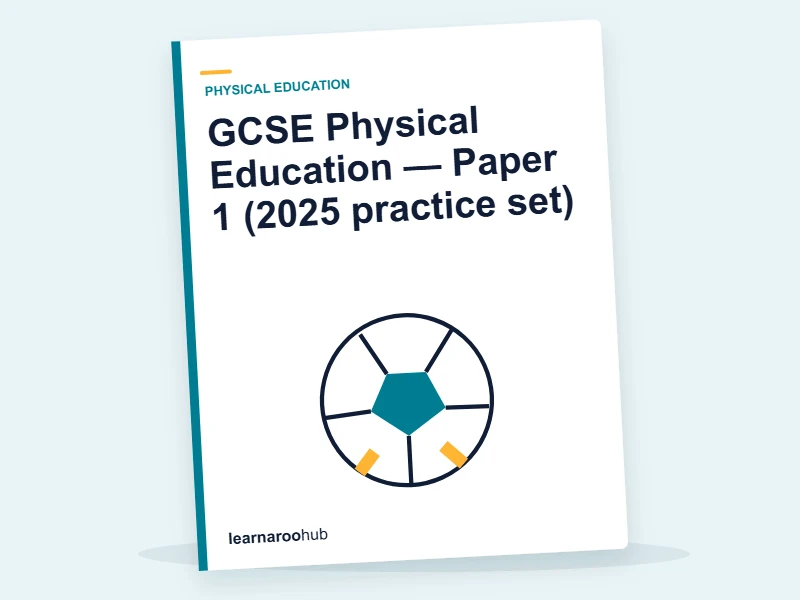 GCSE Physical Education — Paper 1 (2025 practice set) — mock practice paper cover