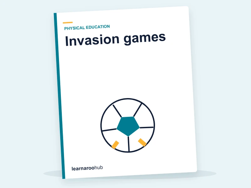 KS2 Physical Education — Module 1: Invasion games — e-learning module cover