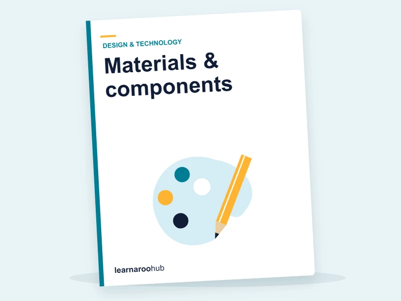KS2 D&T — Module 2: Materials & components — e-learning module cover