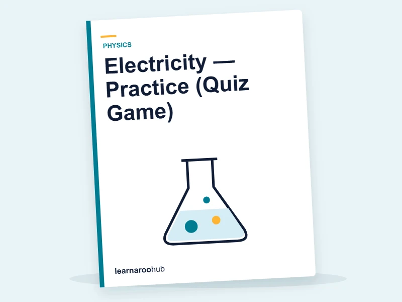Electricity — Practice (Quiz Game) — quiz cover