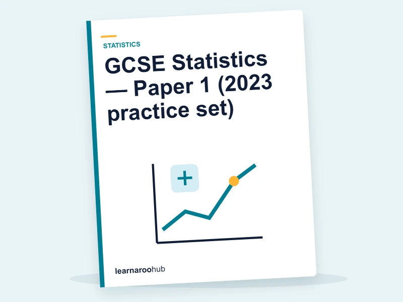 GCSE Statistics — Paper 1 (2023 practice set) — mock practice paper cover
