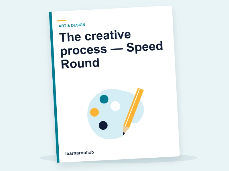 The creative process — Speed Round — quiz cover