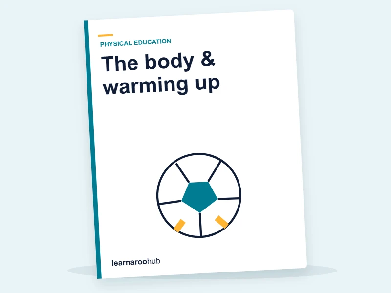 KS2 PE — Module 2: The body & warming up — e-learning module cover