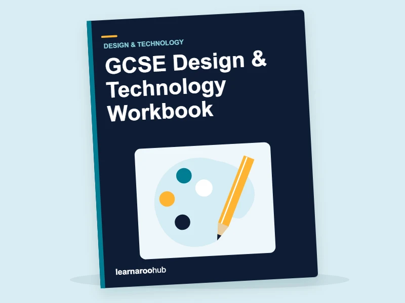GCSE Design & Technology Workbook — activity book cover